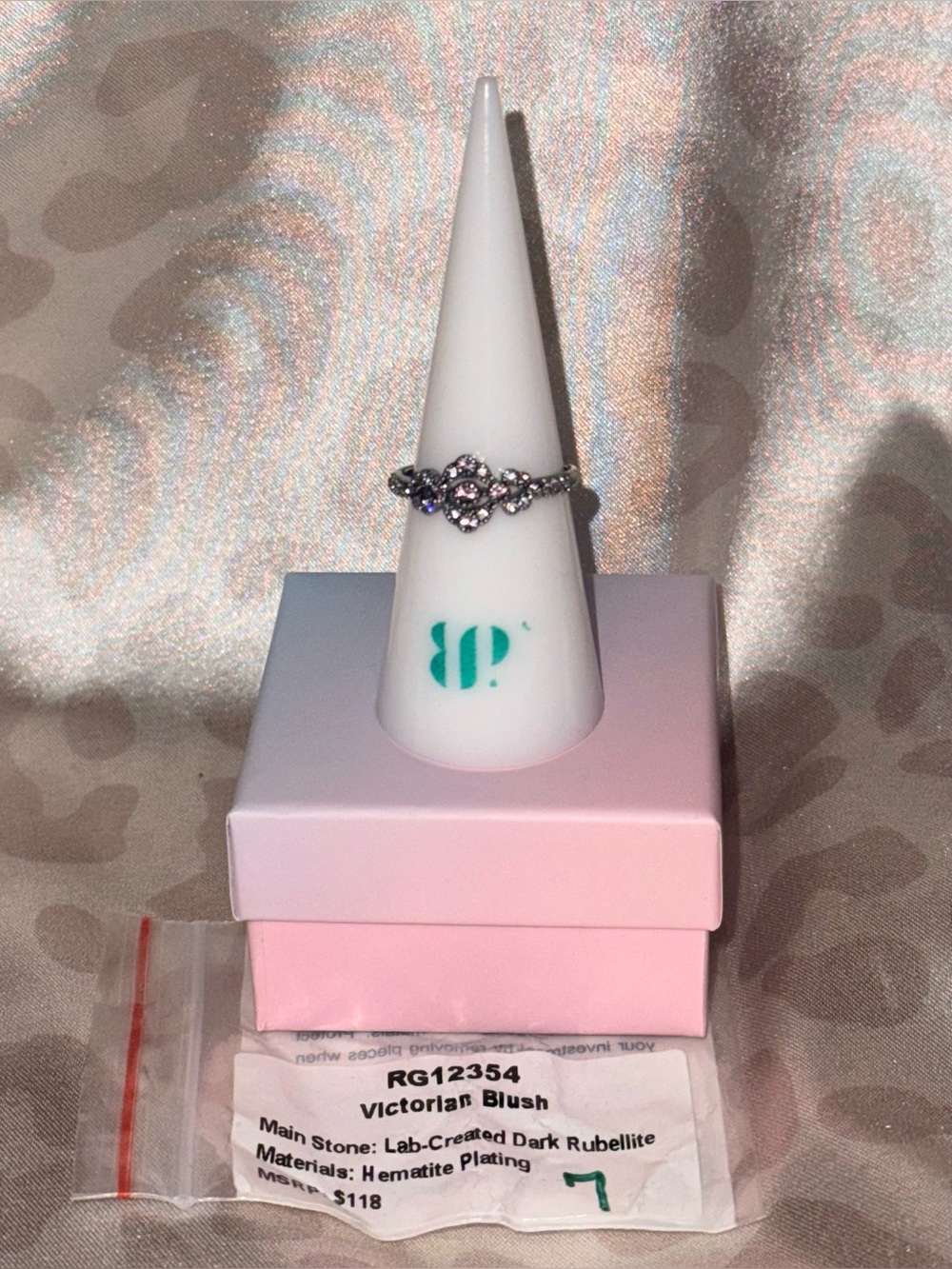 BOMB PARTY | “Victorian Blush” OG Ring